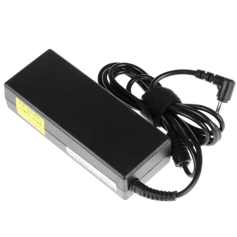 Green Cell AD02P 90W 19V 4.74A nešiojamojo kompiuterio maitinimo adapteris, AC-DC, vidaus, juodas