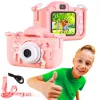 Vaikiška kamera Extralink KIDS CAMERA H29 Single, rožinė