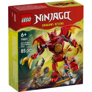 LEGO NINJAGO 71851 KAI drakono mechano kovos rinkinys