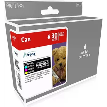 AS46150 ASTAR CANON PGI1500XL MB rašalas (4) CMYK HC atnaujintas 1200/1020/780/935