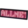 ALLNET programuojamas elektroninis vardinis ženklelis, raudonos spalvos (ALLNTAGRv2)