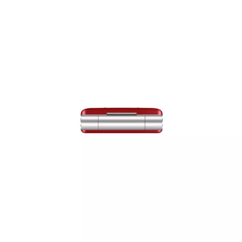 MAXCom Comfort MM835 sulankstomas telefonas, Dual SIM, 3,5 colio (8,89 cm) 320x480, 1400 mAh, raudonas