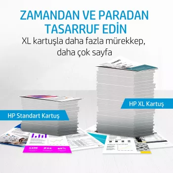 HP 305 Original juodos spalvos rašalo kasetė, juoda, 1 vnt., 120 puslapių