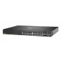 Hewlett Packard Enterprise HPE Aruba Networking CX 6200F 24G 4SFP+ jungiklis - valdomas L3 - 24 x 10/100/1000 + 4 x 100/1000/10G SFP+ - priekiniai prievadai