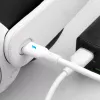 Akyga AK-USB-60 USB-A (M) – USB-C (M) kabelis, USB 2.0, 1,8 m, silikoninis