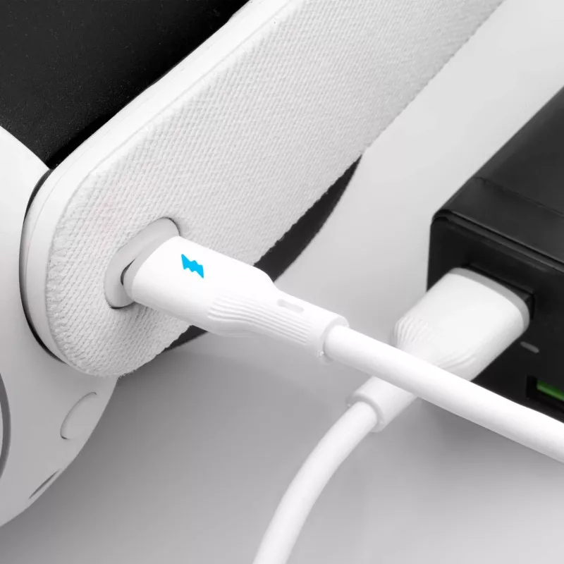 Akyga AK-USB-60 USB-A (M) – USB-C (M) kabelis, USB 2.0, 1,8 m, silikoninis