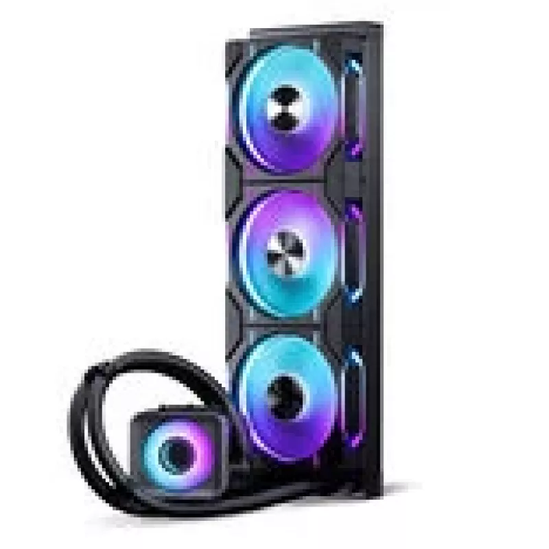 PHANTEKS Glacier One 360D30 DRGB vandens aušinimo radiatorius — 360 mm, 30 mm storis