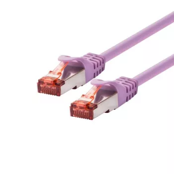Tinklo kabelis LOGON TCF66F003V RJ-45 Cat6a 0,3 m Violetinis