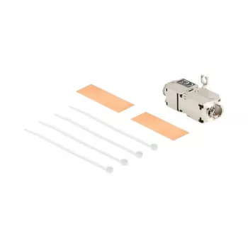Tinklo kabelio jungtis DeLOCK 88198 LSA-LSA Cat.6A STP 31,6 mm Nerūdijantis plienas