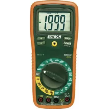 Extech EX410A rankinis multimetras skaitmeninis CAT III 600 V ekranas (skaičiavimai): 2000 (EX410A)