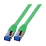 EFB-Elektronik RJ45 jungiamasis kabelis Cat.6A S/FTP TPECat.7 superflex žalias 2m (K5525FGN.2)