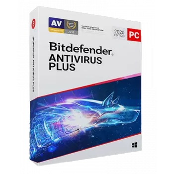 Bitdefender Antivirus Plus | 1 kompiuteris | 1 metai | Tik ES