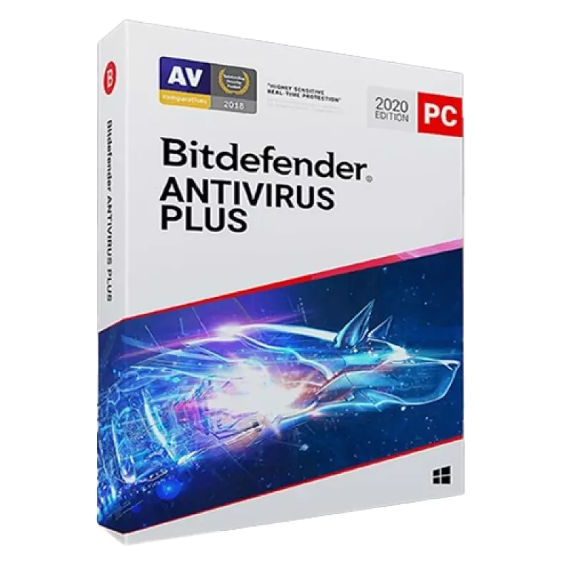 Bitdefender Antivirus Plus | 1 kompiuteris | 1 metai | Tik ES