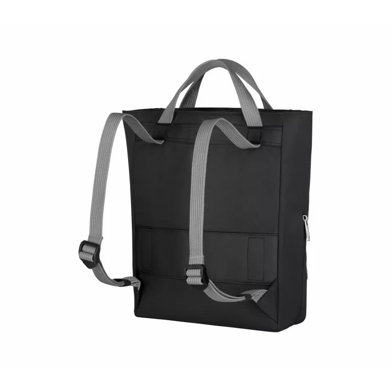 Moterų rankinė Wenger SwissGear Motion Vertical Tote 39,6 cm 15,6 colio juoda