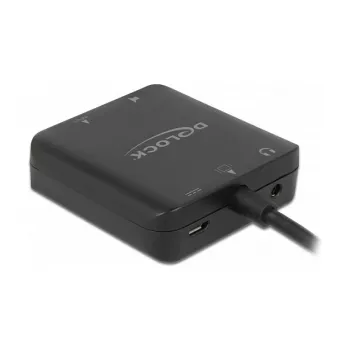 HDMI garso ištraukiklis DeLOCK 4K 60 Hz kompaktiškas