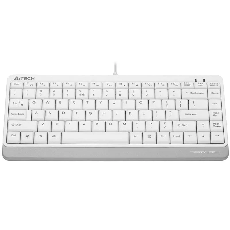 Klaviatūra A4Tech FSTYLER FK11 balta A4TKLA47119