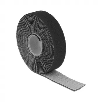 Lipnusis užtrauktukas (Velcro) DeLOCK 18714 juodas 20mm 3m