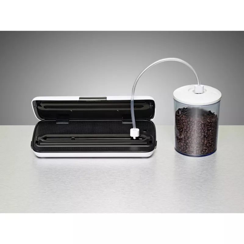 Rommelsbacher VAC110 - Vakuuminis pakavimo aparatas - 360 x 155 x 75 mm - Juoda - Balta (VAC 110)