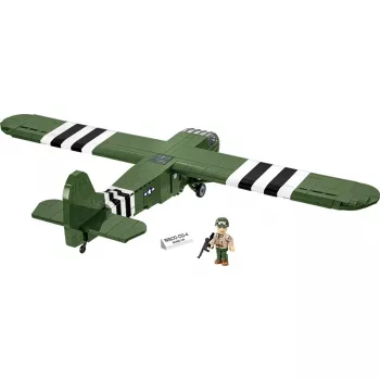 Konstrukcinis žaislas Cobi Waco CG-4 modelis 5755 statybiniai blokeliai