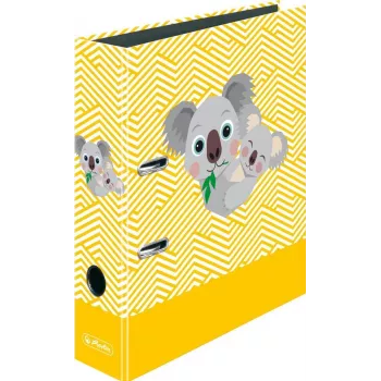 Segtuvas Herlitz maX.file A4 geltonas FSC sertifikuotas