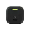 Mobiliojo įrenginio įkroviklis Green Cell CHARGC06, USB-C 33W, Quick Charge 3.0, AC įėjimas 100–240V, juodas
