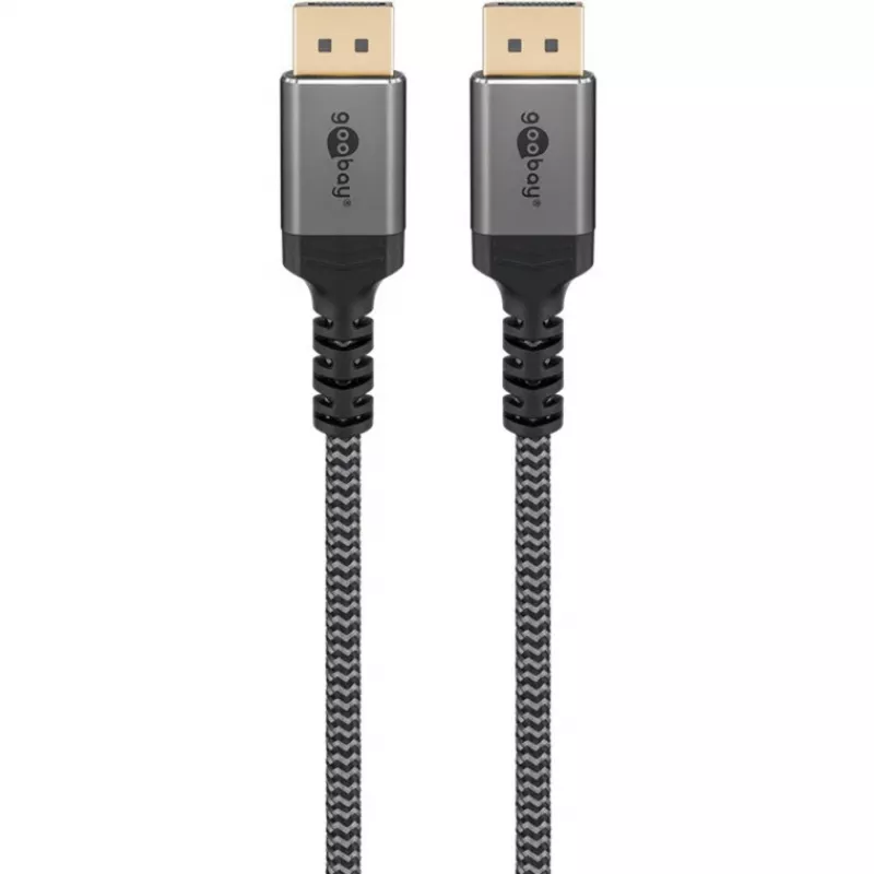 Goobay 75684 - DisplayPort 2.x kabelis 16K 60 Hz - Kabelis - Skaitmeninis/Displėjus/Video (75684)