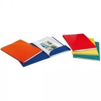 Aplankalas su kampiniu segtuvu Elba Eckspannermappe Alpina A4 0,5 mm raudonas