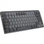 Logitech MX Mechanical Mini 920-010782 apšviečiama mechaninė klaviatūra be laidų, spragsintys jungikliai, RF + Bluetooth LE, US International QWERTY, grafitinė