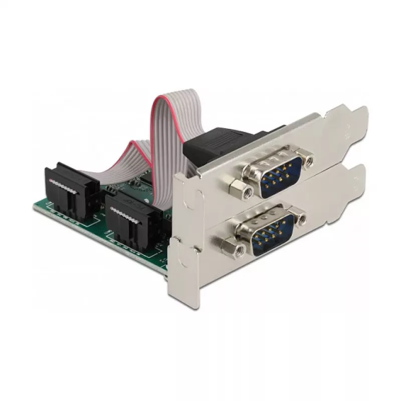 PCI Express x1 kortelė DeLOCK 90046 su dviem RS-232 prievadais