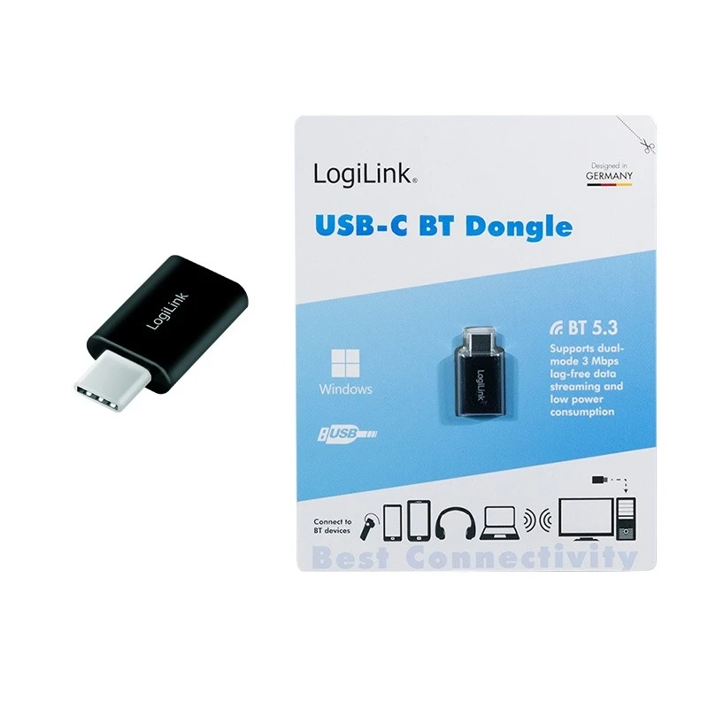 LogiLink USB-C Bluetooth 5.3 adapteris 50m - BT0048A