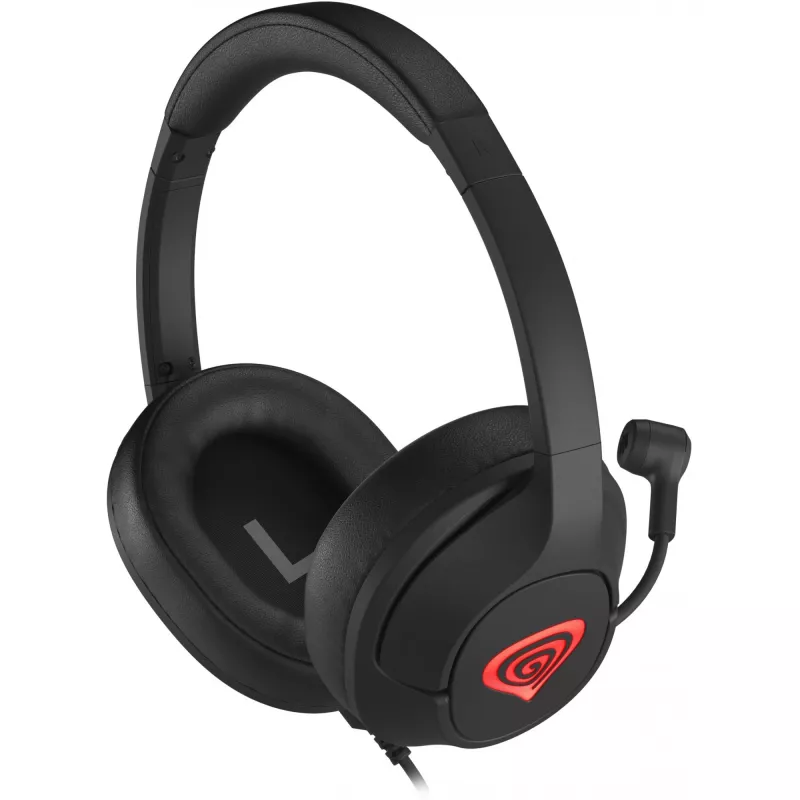 GENESIS Radon 800 ausinės, laidinės, uždengiančios ausis, USB-A, juodos