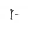 DeepCool FL12 SE 120mm ARGB korpuso ventiliatorius - juodas