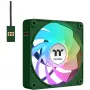 Thermaltake CT120 EX Reverse ARGB Sync 120mm korpuso ventiliatorius 3 vnt. pakuotė Žalia