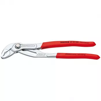 KNIPEX 87 03 300 replės su grioveliais - 30 cm, chromo vanadžio plienas