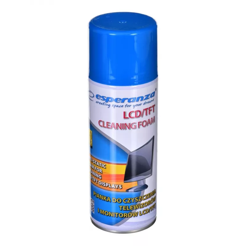 Valymo putos ekranams ESPERANZA ES119 — 400 ml LCD/TFT/Plasma, įvairiaspalvė