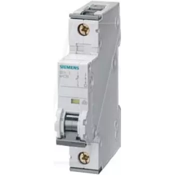 Siemens miniatiūrinis automatinis jungiklis 4 A 1 polius C (5SY4104-7)