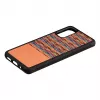 Dėklas Samsung Galaxy S20 man ir wood ruda languota juoda – apsauginis dėklas