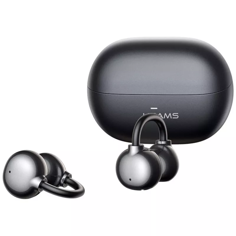 Bluetooth ausinės R02 Clip-on pilkos