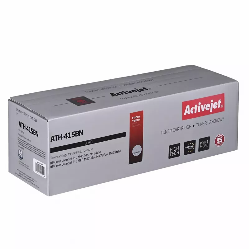 Activejet ATH-415BNX Toner (atitikmuo HP 415X / HP415X / W2030X; Supreme; 7500 puslapių; juoda)