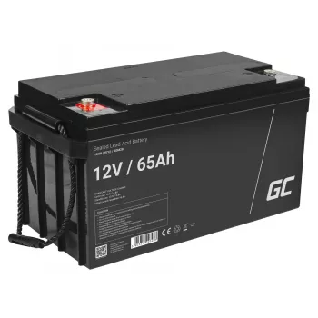 Baterija Green Cell AGM28 pramoninė įkraunama sandarioji švino rūgšties (VRLA) 12 V 65000 mAh, 1 vnt., 20 kg
