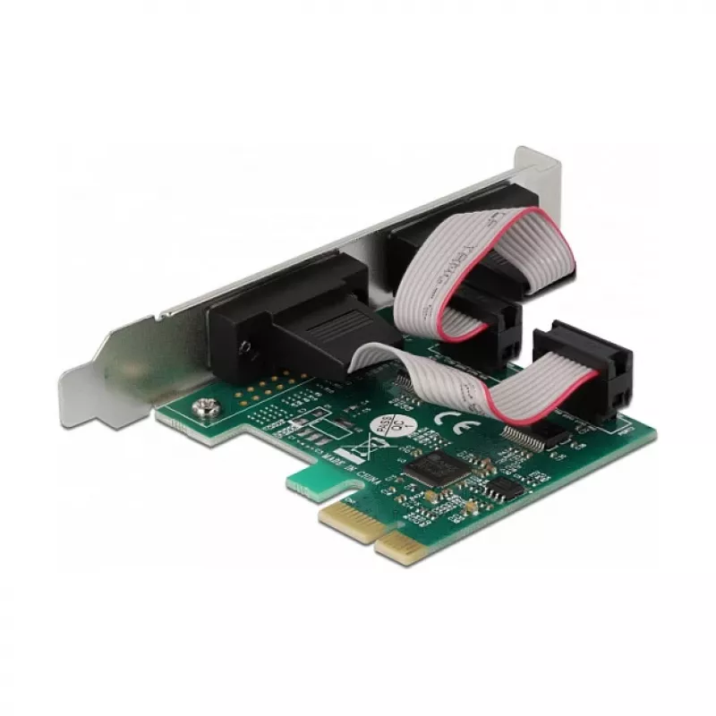 PCI Express x1 kortelė DeLOCK 90046 su dviem RS-232 prievadais