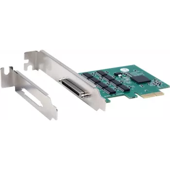 PCIe serijinė plokštė Exsys EX-46028 – 8 prievadų RS-232 su aštuonkojiniu kabeliu