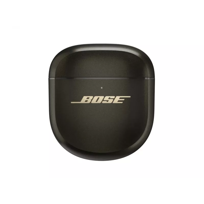 Belaidės ausinės Bose QuietComfort Ultra, juodos/auksinės, Bluetooth, įterpiamos, skirtos muzikai ir skambučiams