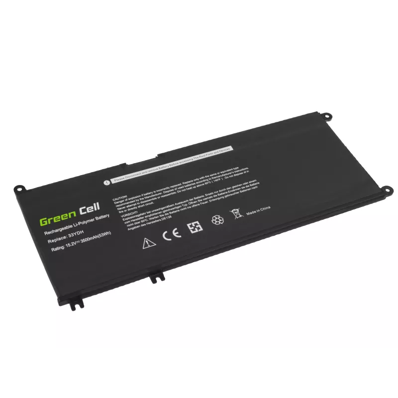 Baterija Green Cell DE138, tinkanti DELL Inspiron G3 G5 G7 Latitude