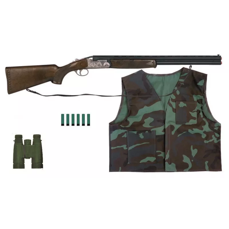 Žaislinis šautuvų rinkinys Pulio 155617/0 su nešiojimo liemene
