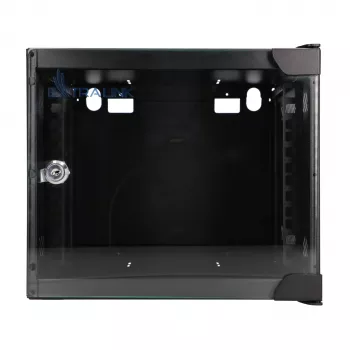 EXTRALINK LITE 4U 10 280X310 sieninis stovo spintelė juoda