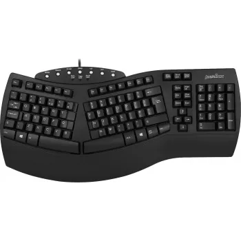 Perixx PERIBOARD-512 UK (juoda) – ergonominė klaviatūra su padalintu išdėstymu