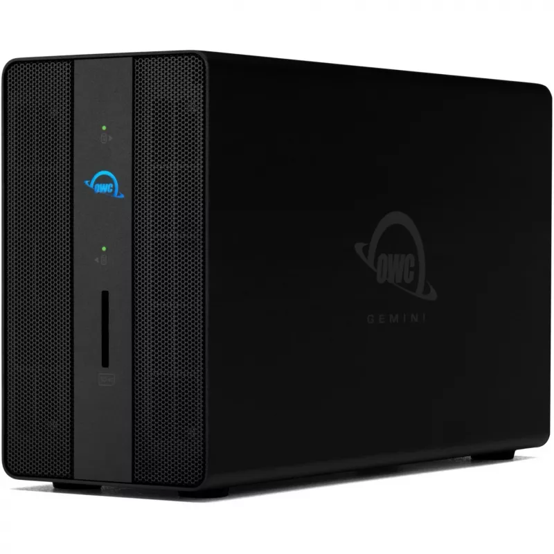 OWC Gemini Dual Drive TB3 – techninės įrangos RAID saugykla ir dokas su Thunderbolt 3