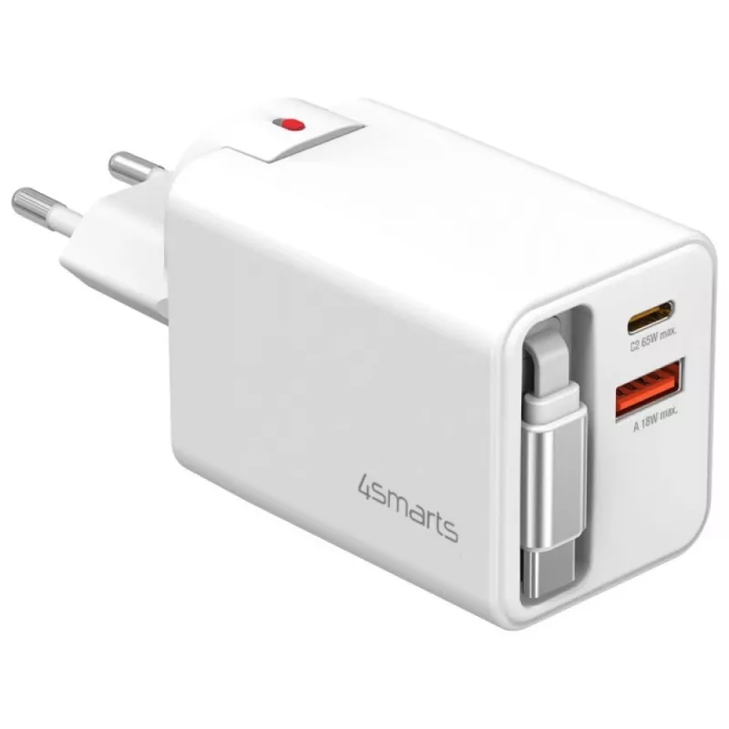 Vidinis USB-C/USB-A greitasis įkroviklis 4smarts 541065