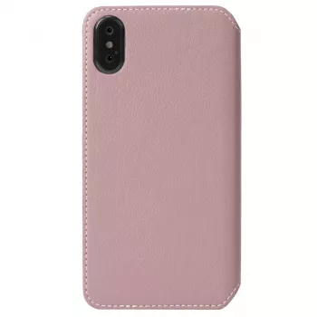 Folio dėklas Krusell Pixbo 4 Card SlimWallet, rožinis, iPhone XS Max